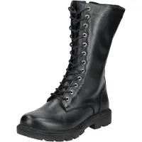 Andrea conti Damen Stiefelette Schnürstiefel moderne Farben lässig Trend 0022823, Größe:37 EU, Farbe:Schwarz