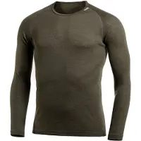 Woolpower Langarmshirt Crewneck LITE Pine Green-XS