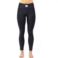 Eivy - Technische Strumpfhose - Pocket Tights Black Leopard für Damen - Größe L - schwarz