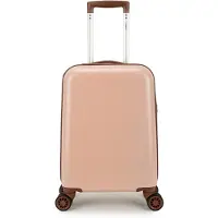 Decent Retro Cabin Trolley 55 pink