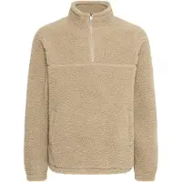 Blend Fleecepullover "BHTotten", Lässiger Troyer in Teddy-Optik