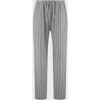 Yumeko Pyjamahose Flanell L Grau - Eco, Bio & Fairtrade