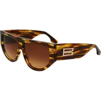 Victoria Beckham VB676S Sonnenbrille Damen Kunststoff Braun 55-14-145