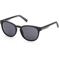 Timberland TB00014 Jugend-Sonnenbrille Vollrand Rund Kunststoff-Gestell, schwarz
