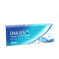 Alcon AquaComfort Plus (30er Packung) Tageslinsen (-10.5 dpt & BC 8.7) für Allergiker & trockenere Augen