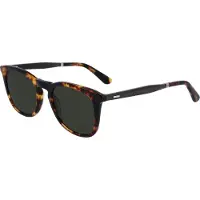 Calvin Klein CK23501S Unisex-Sonnenbrille Vollrand Quadratisch Kunststoff-Gestell, braun