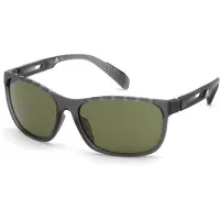 Marcolin SP0014 Unisex-Sonnenbrille Vollrand Oval Kunststoff-Gestell, grau