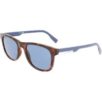 Lacoste L969S Herren-Sonnenbrille Vollrand Quadratisch Kunststoff-Gestell, Havanna