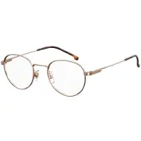 Carrera 2009T Unisex-Brille inkl. Gläser Vollrand Oval Metall-Gestell 47/20/135, braun