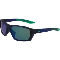 Nike BRAZEN BOOST M FJ1978 Unisex-Sonnenbrille Vollrand Quadratisch Kunststoff-Gestell, blau