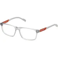 Adidas SP5043 Unisex-Brille inkl. Gläser Vollrand Quadratisch Kunststoff-Gestell 55/15/145, grau