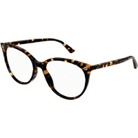 Gucci Rund Damen Havanna GG0093O