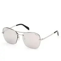 Emilio Pucci Sonnenbrille EP0225 16C 56 Damen Silber