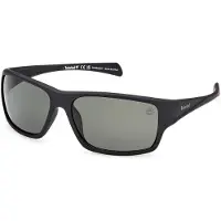 Timberland TB00017 MATTE BLACK/GREEN 61/16/140 Herrenbrillen Sonnenbrillen