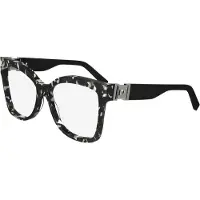Karl Lagerfeld KL6149 Damen-Brille inkl. Gläser Vollrand Eckig Acetat-Gestell 55mm/15mm/140mm, Schwarz