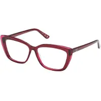 GUESS Damen GU2977 069 Rahmen von BRILLEN Acetat Bordeaux Quadratisch Normal