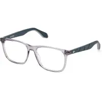 Adidas Originals OR5076 Unisex-Brille inkl. Gläser Vollrand Quadratisch Kunststoff-Gestell 54/16/145, grau