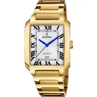 Festina Armbanduhr Date On The Square Gold