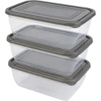 Livarno Lebensmittelbehälter 2l, 3er-Set, BPA-frei