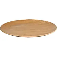 Asa selection Servierbrett ASA Selection Wood Rund 34 cm