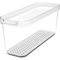 Rotho Kühlschrankorganizer 2 l CAUMA, Farbe:Transparent