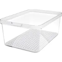 Rotho Kühlschrankorganizer 4,65 l CAUMA, Farbe:Transparent