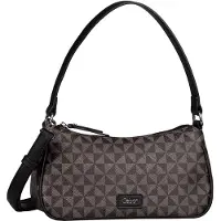 Gabor Schultertasche "Barina", mit besonderem grafischen All-Over-Druck und Glattlederoptik Details