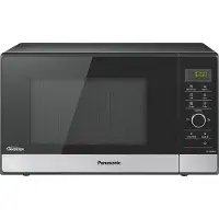 Panasonic NN-GD38HSSUG, Arbeitsplatte, Grill-Mikrowelle, 23 l, 1000 W, Eingebautes Display, Drehregler, Berührung