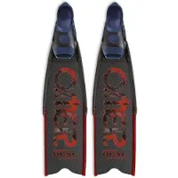 OMER Stingray Dual Carbon Small Speerfischen Flossen