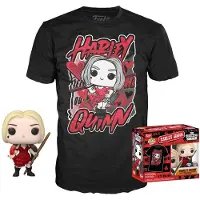 Funko POP! Harley Quinn Dc Comics T-shirt Und Escuadrón Suicida-figur
