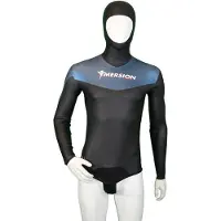 Imersion Freediving Tauchjacke 4 Mm Blau,Schwarz 2XL Herren Blau,Schwarz 2XL