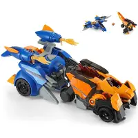 Vtech 3 In 1 Switch & Go Dinos Spinosaurio-pterodactyl Dinocar Spanische Version