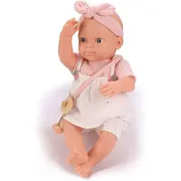 Giros Puppe In Latzhose In Schachtel 32 Cm