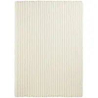 Ferm Living Aires Tagesdecke Einzeln Undyed - , Weiß, Stoff / Textil