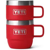 Yeti Espressotassen Espresso Mug Rescue Red 6 Oz (177 ml) (2er-Set)