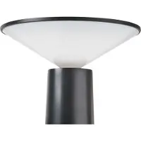 Beliani Tischlampe Schwarz Metall Kabellos Wiederaufladbar Akku Touch Funktion Dimmfunktion USB Kabel Indoor Outdoor Tischleuchte Schreibtischlampe
