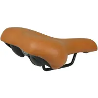 Selle Monte Grappa Nevea sattel 260 x 205 mm Honig hellbraun