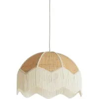 Light & Living - Hängeleuchte Malacia - Hellbraun - Ø50cm Hängelampe - Esstischlampe - Wohnzimmerlampe - Schlafzimmerlampe - Wohnzimmer