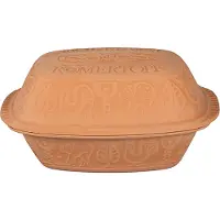 Römertopf Bräter für 6 Personen 39x27x19,5cm terrakotta