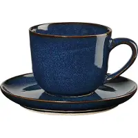 Asa selection Espressotasse mit Untertasse Saisons Midnight Blue (2-teilig)