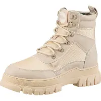 Buffalo Damen Elegante Stiefel Nova Com 1622529 Creme