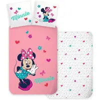 Javoli Disney Minnie Whisper Bettwäsche 140×200cm, 70×90 cm