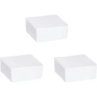 Wenko Raumentfeuchter Mod. Cube Nachfüller 500 g mit Orangenduft, 3er Set, Luftentfeuchter Nachfüllpack