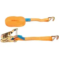 Connex Zurrgurt "Zweiteilig - 1500 kg maximale Belastbarkeit", Spannratsche & Spitzhaken - Aus Polyester