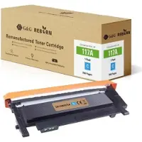 G&G Toner ersetzt HP 117A Kompatibel Cyan 700 Seiten Reborn remanufactured 2127