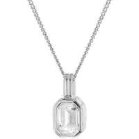 Trendor 68502 Damen-Halskette 925 Silber mit Zirkonia-Anhänger