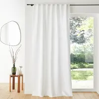 La redoute interieurs Leinenvorhang Elba Mit Verdeckten Schlaufen 350 x 140 cm