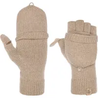 Roeckl Kapuzenstrickhandschuh in Champagner | Gr.: onesize