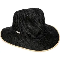 Seeberger Strohhut in schwarz | Gr.: onesize