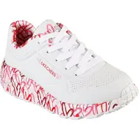 SKECHERS Sneakers Uno Lite Lovely Luv 314976L/WRPK Weiß 33